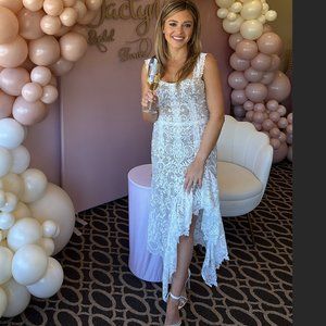 BRONX AND BANCO TIFFANY BLANC DRESS